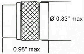2 Watt Coax Type-N Terminator - Diagram