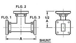 801 Series Waveguide Tee - Shunts