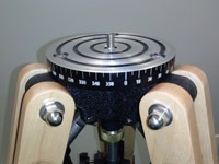 Horn Antenna Tripod with markings in degrees