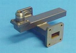 Series 302 Waveguide Crossguide Directional Coupler - 2 WG Ports, 1 Type-N Port