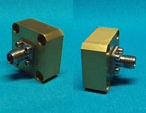 Short Length Endlaunch Coaxial To Waveguide Adapters